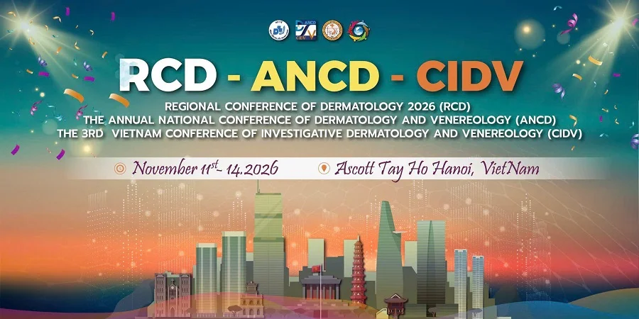 Dermyxis Đồng Hành Cùng Hội Nghị Da Liễu Quốc Tế RCD - ANCD - CIDV 2026 Tại Hà Nội